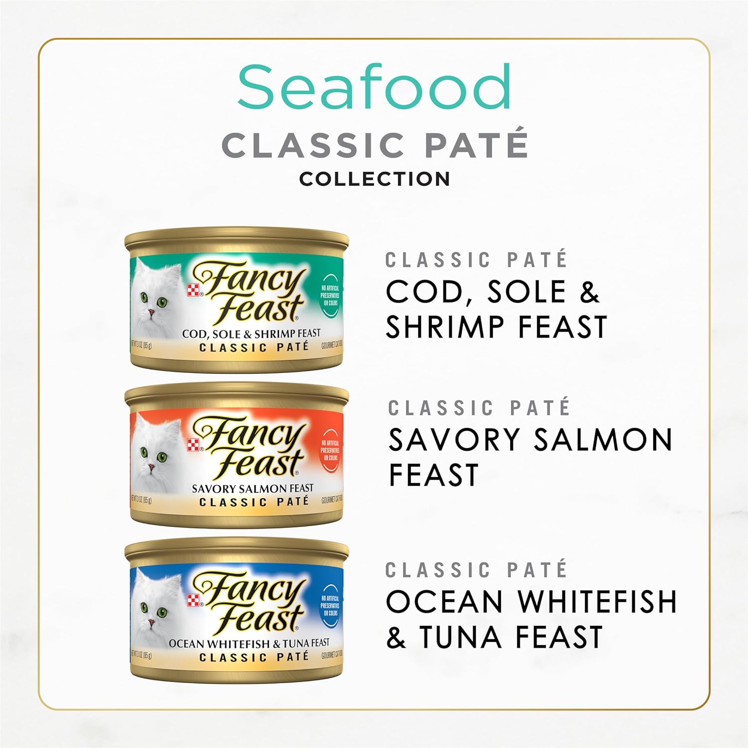 https://www.basketryplace.shop/products/food-purina-fancy-feast-seafood-classic-pate-collection-grain-free-wet-cat-food-variety-pack-pack-of-30-3-oz-cans - https://www.basketryplace.shop/